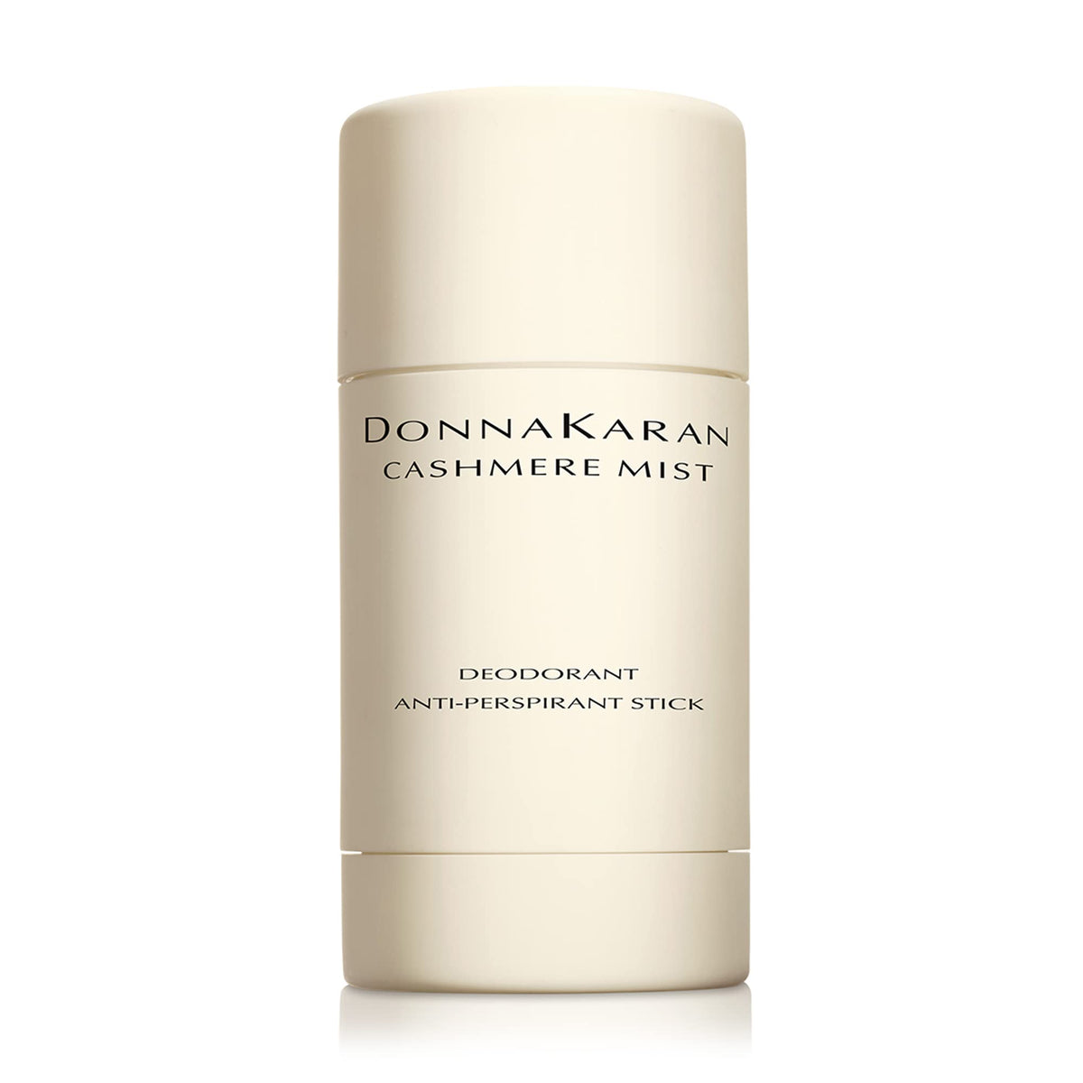 Authentic Donna Karan Cashmere Mist Deodorant stick, offering long-lasting freshness and luxury in a sleek design.