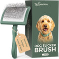 Premium imported Doodle Slicker Brush for dogs, effectively removes tangles and mats. Available at Curat Cart.