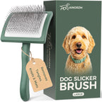 Premium imported Doodle Slicker Brush for dogs, effectively removes tangles and mats. Available at Curat Cart.