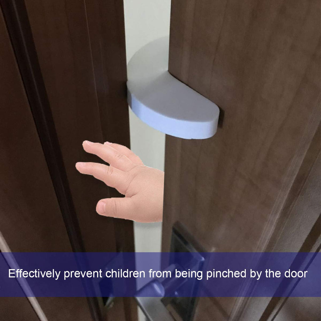 High-quality Baby Door Slam Stopper in official packaging, ensuring safety by preventing door pinching for children. Available at Curat Cart.