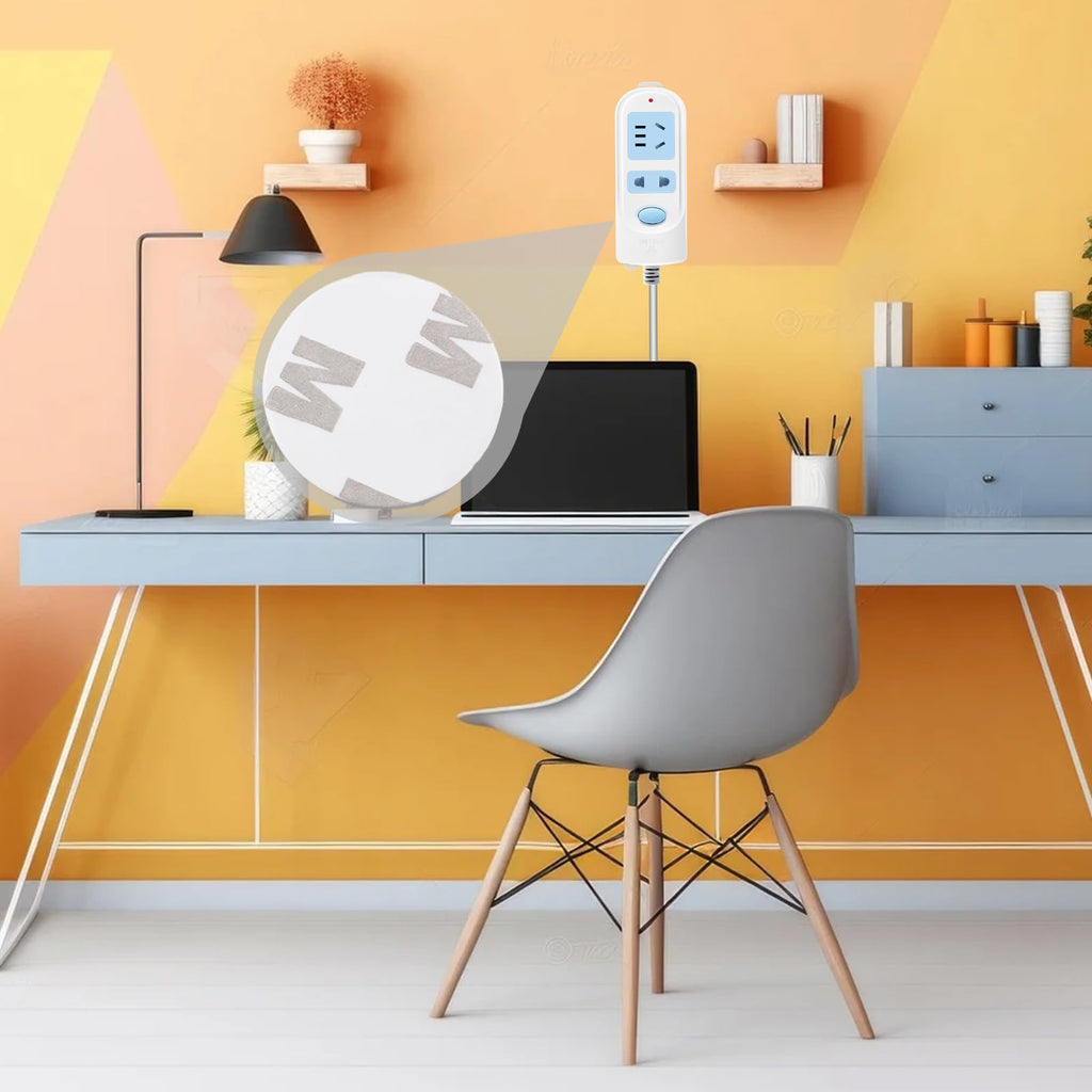 Double sided adhesive pads perfect for securing items in your workspace. Elevate organization with Curat Cart's premium quality.