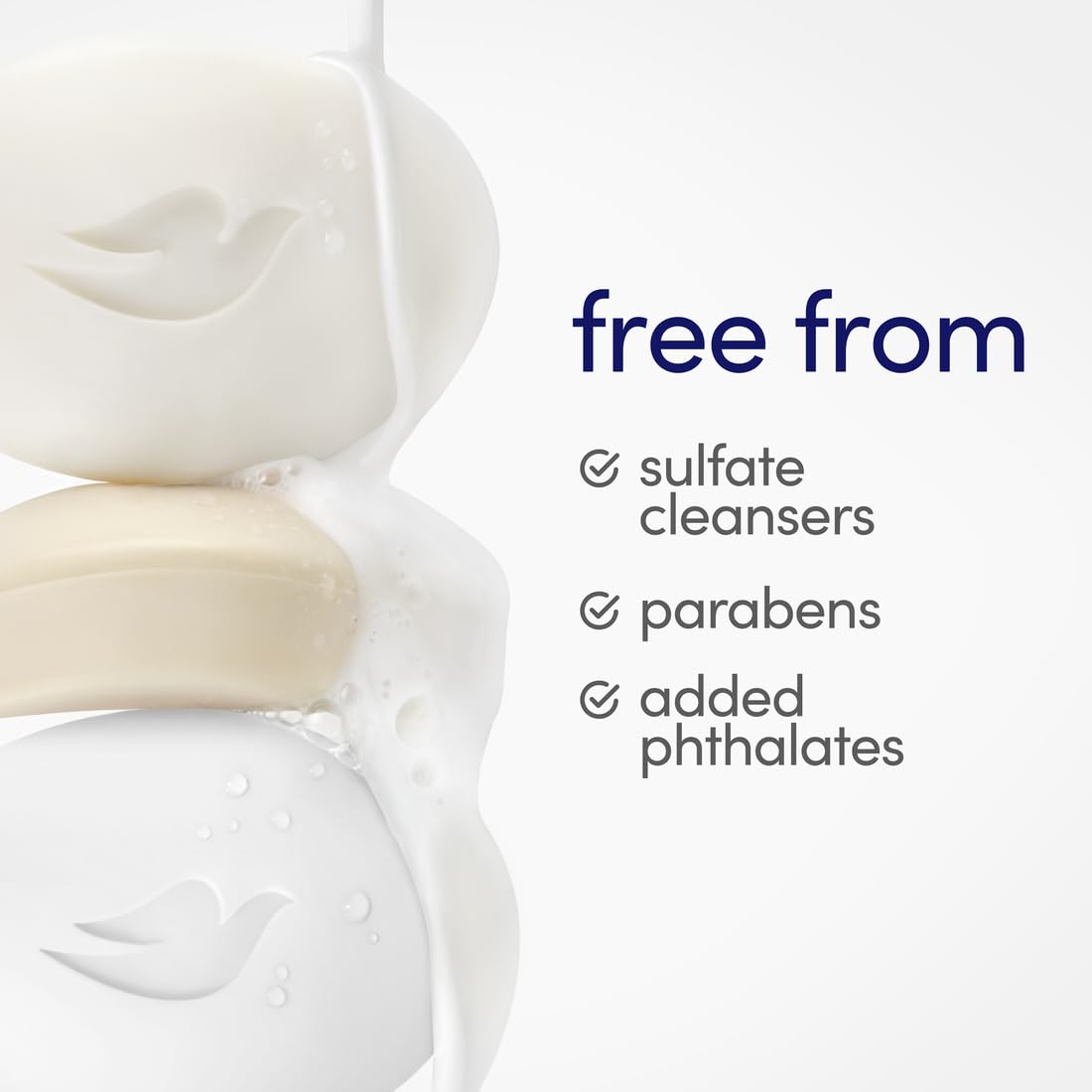 Dove Beauty Bar Soap Original available in India. Order now for a gentle, sulfate-free cleanse without parabens.