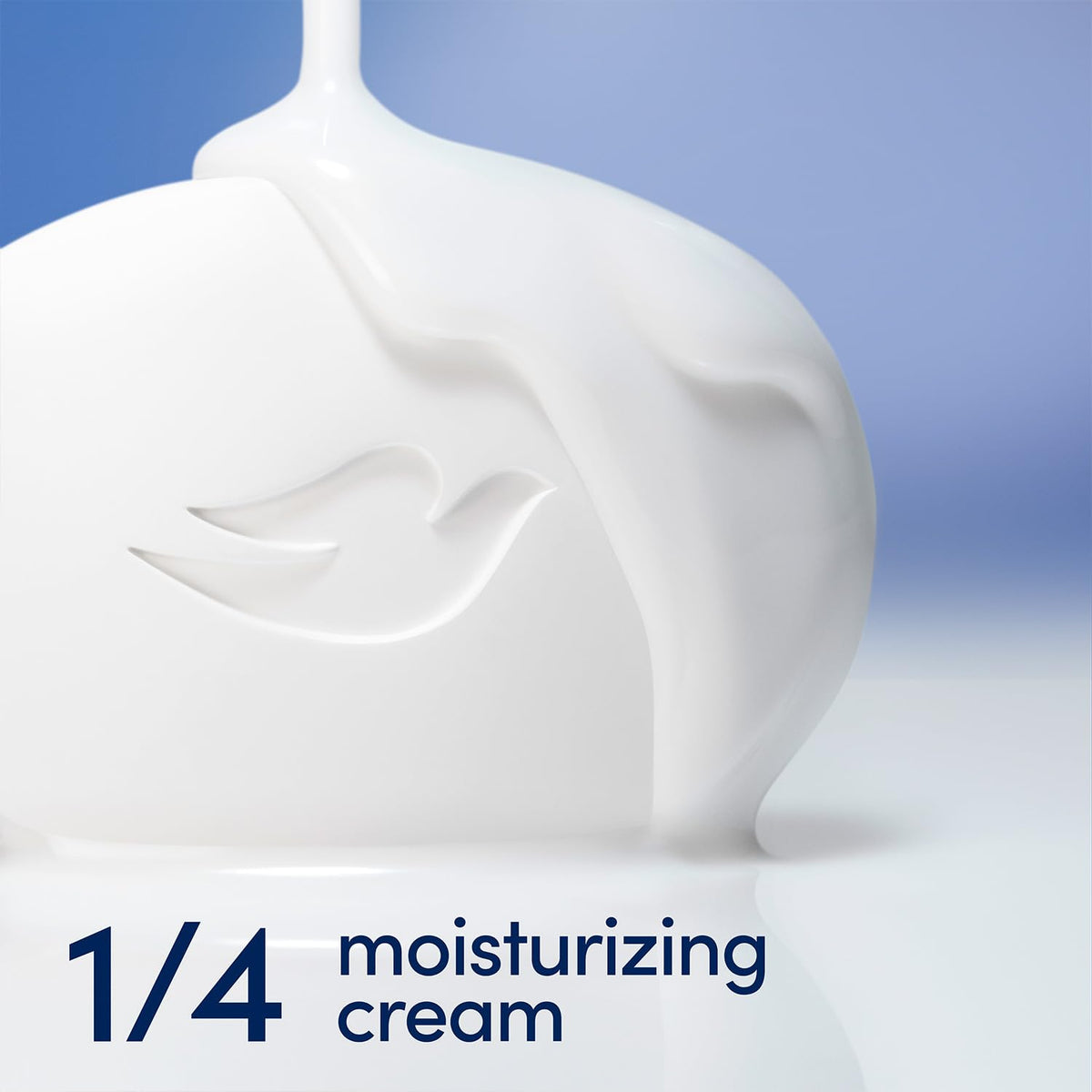 Dove Beauty Bar Soap with 1/4 moisturizing cream, enhancing skin's softness. Verified by CuratCart for trust.