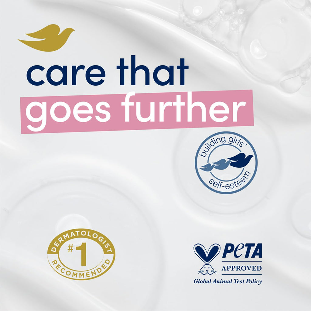 Dove Beauty Bar Soap Original, pack of 3. Dermatologist recommended, PETA approved. Order online for delivery.