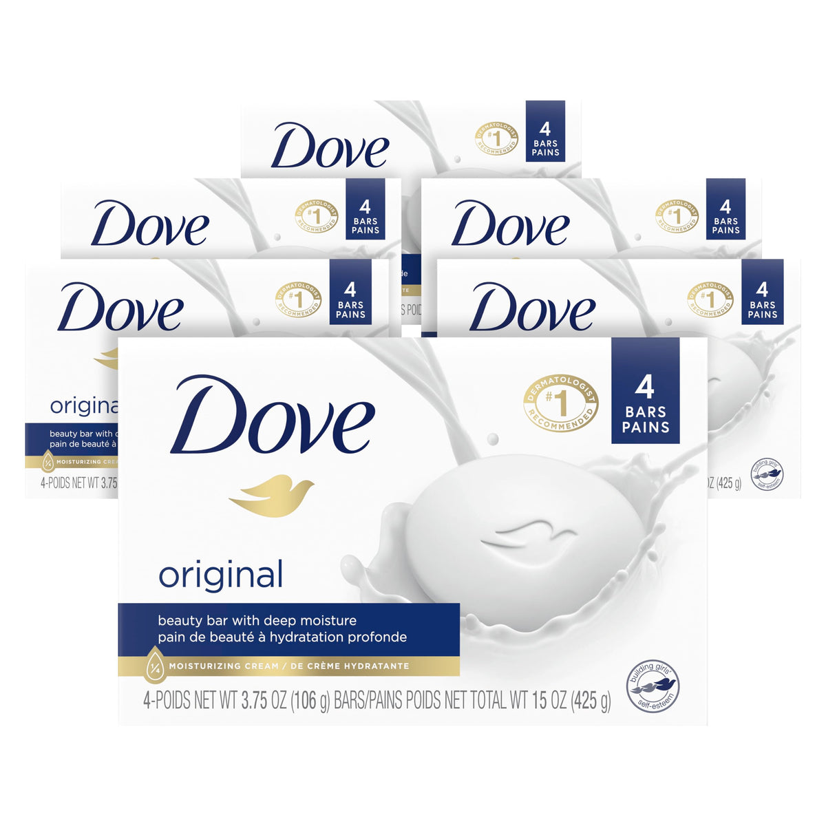 Shop the Dove Original Beauty Bar soap, available in India. Order now for deep moisture and gentle cleansing.