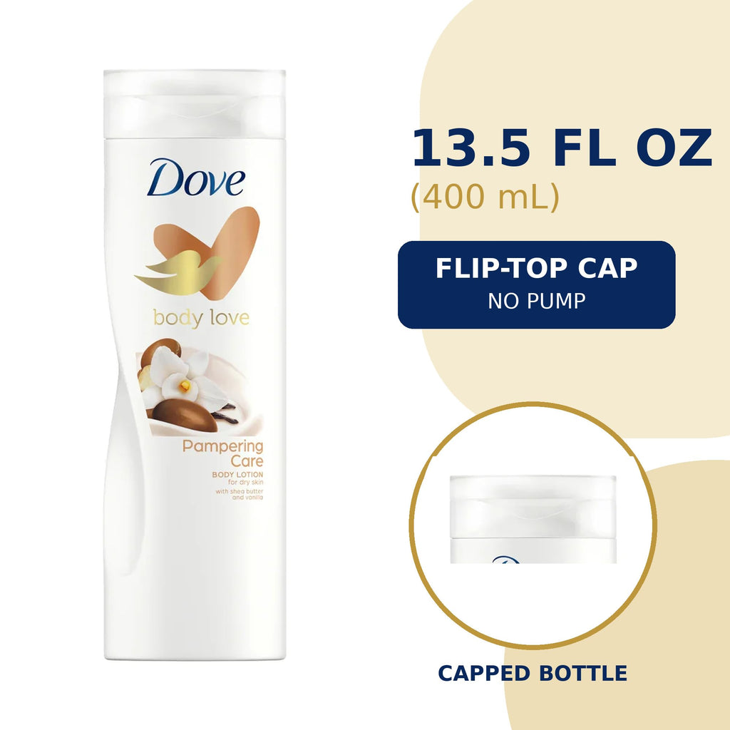 Discover Dove Pampering Care Body Lotion, specially curated by Curat Cart, for luxurious hydration and care. Enjoy exclusive softness.