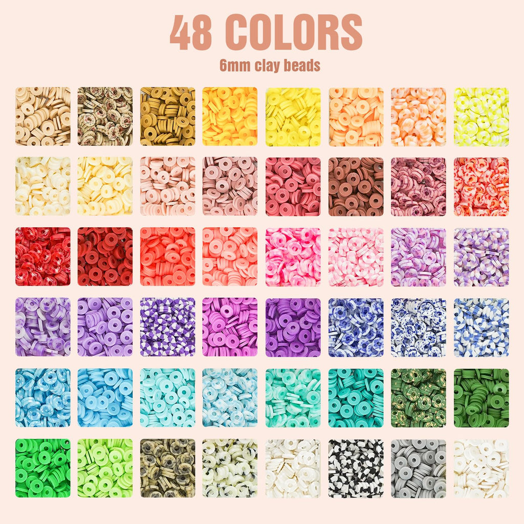 Explore the Dowsabel Clay Beads Bracelet Making Kit with 48 vibrant colors, 100% Authentic and available in India at Curat Cart.