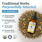 Dr. Green Mom Aller Hist Kids Support, perfect for daily use, features traditional herbs for histamine balance. Available at Curat Cart.