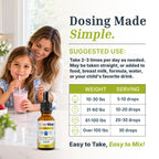 Dr. Green Mom Aller Hist Kids Support promotes effortless dosing. 100% Authentic, Available in India at Curat Cart.