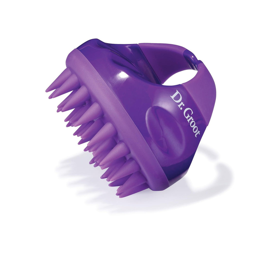 Experience a revitalizing scalp treatment with the Dr. Groot Scalp Cleansing Brush, ideal for daily use. Available at Curat Cart.