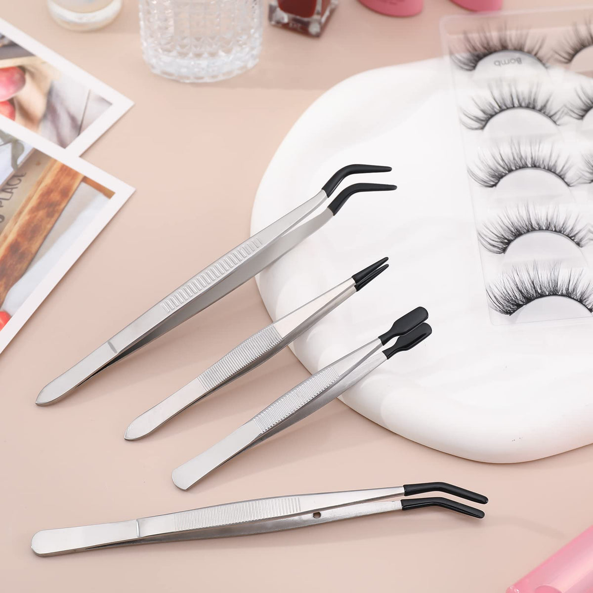 Discover the DragonflyDreams Tweezers Set, 100% Authentic and available at Curat Cart for precision beauty tasks in India.