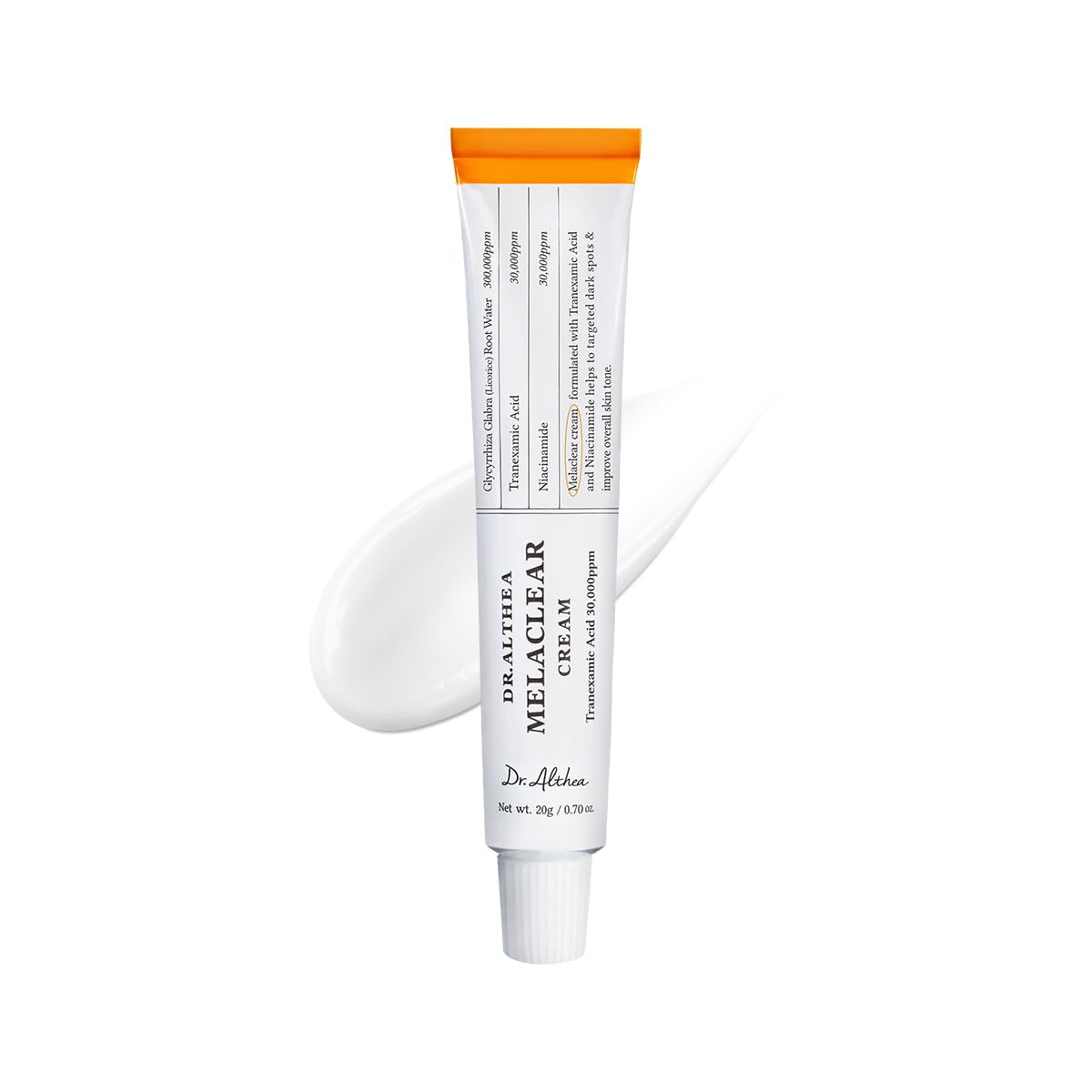 Discover the premium imported Dr.Althea Melaclear Cream, designed for brightening and soothing skin. Available at Curat Cart.