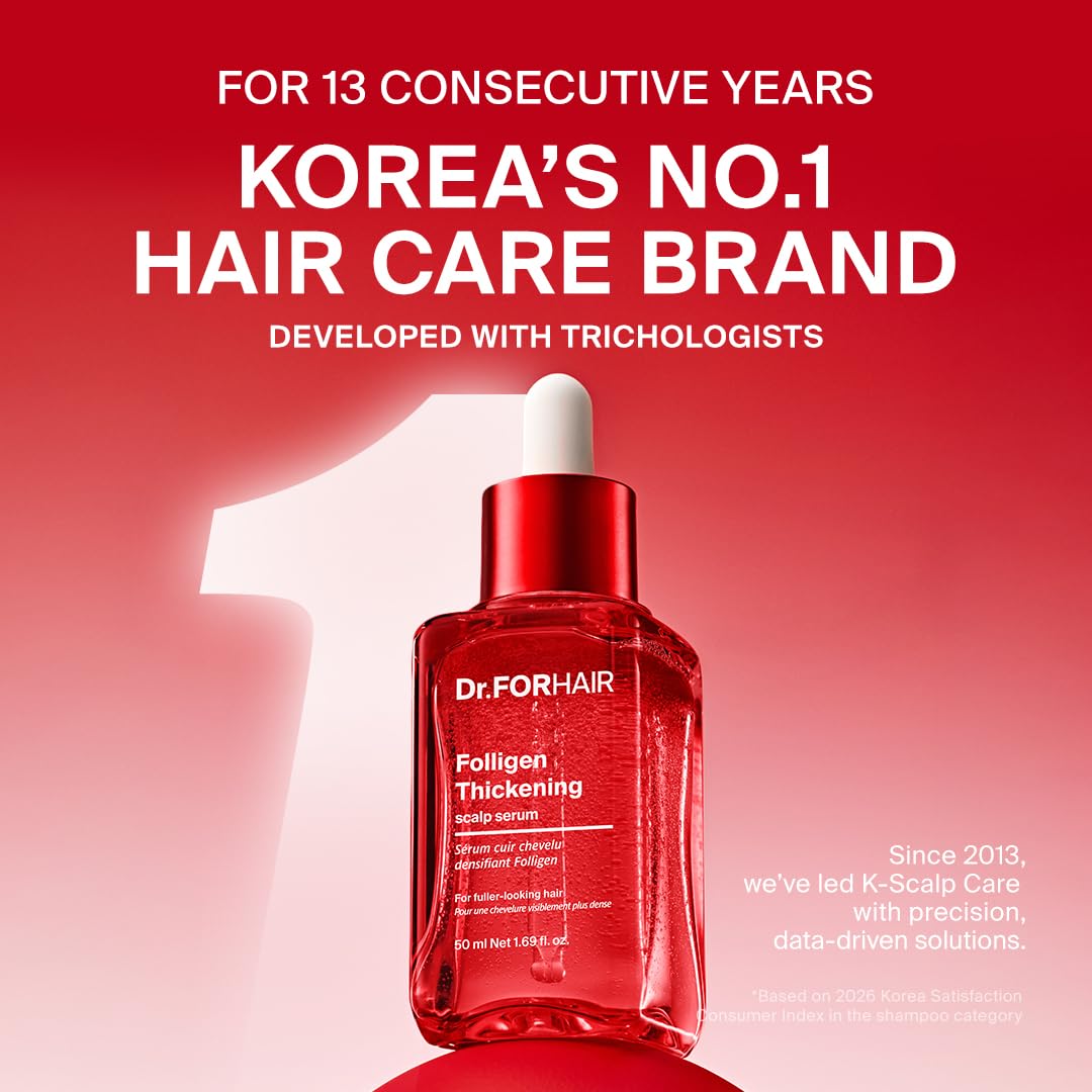 Dr.FORHAIR Folligen Thickening Serum, Korea’s No.1 hair care brand, 100% authentic and available in India at Curat Cart.