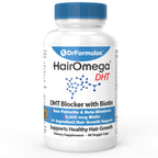 DrFormulas DHT Blocker Hair Growth, a premium imported dietary supplement from Curat Cart, supports healthy hair growth with biotin.