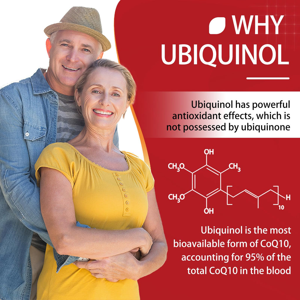 Discover DRFOSTER Ubiquinol CoQ10 200mg in official packaging, promoting powerful antioxidant effects. Available at Curat Cart.