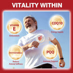 Experience vitality with DRFOSTER Ubiquinol CoQ10 200mg, specially curated by Curat Cart for enhanced energy and immune support.