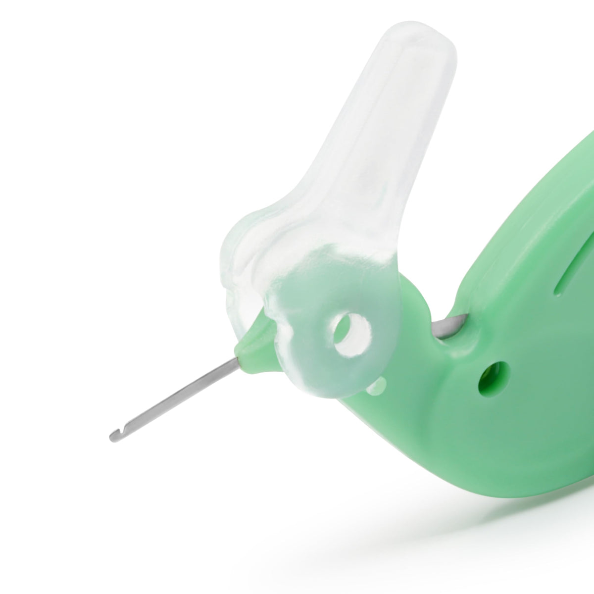 Dritz Hummingbird Needle Threader in high-quality finish, expertly designed for easy threading. Available at Curat Cart.