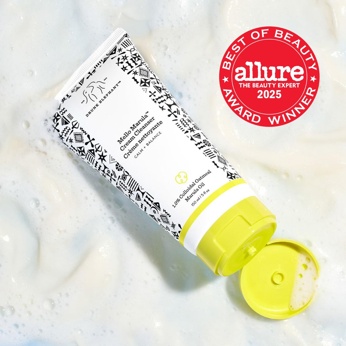 Drunk Elephant Mello Marula Cleanser available in India. Order online for this award-winning beauty product today.