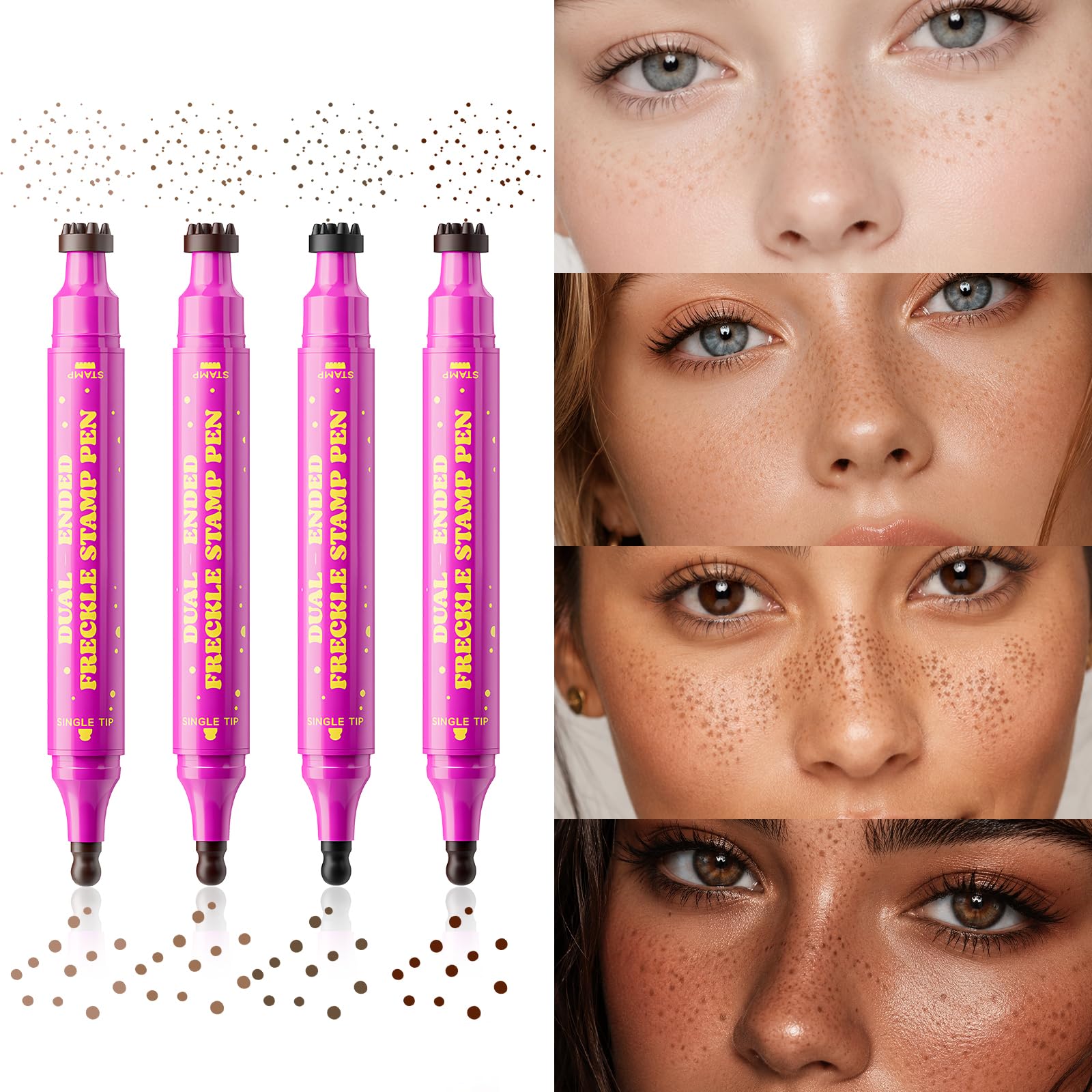 Explore our Dual-Ended Freckle Stamp Pen for easy, natural-looking freckles. Available online for order in India.