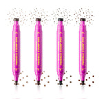 Create flawless faux freckles with this vibrant dual-ended freckle stamp pen. Verified by CuratCart for quality.