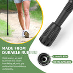 Upgrade your walking experience with durable replacement rubber tips for poles, ensuring stability and grip. Available at Curat Cart.