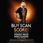 Duracell Coppertop AAA Batteries in official packaging, showcasing a chance to win exclusive signed Messi merchandise at Curat Cart.