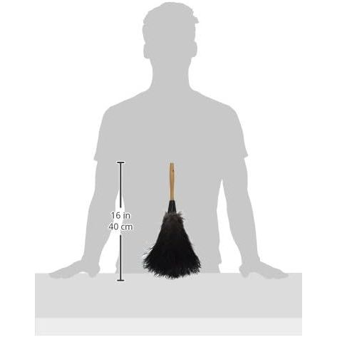 Premium imported Ostrich Feather Duster, 16 inches, ideal for effective dusting without scratches.
