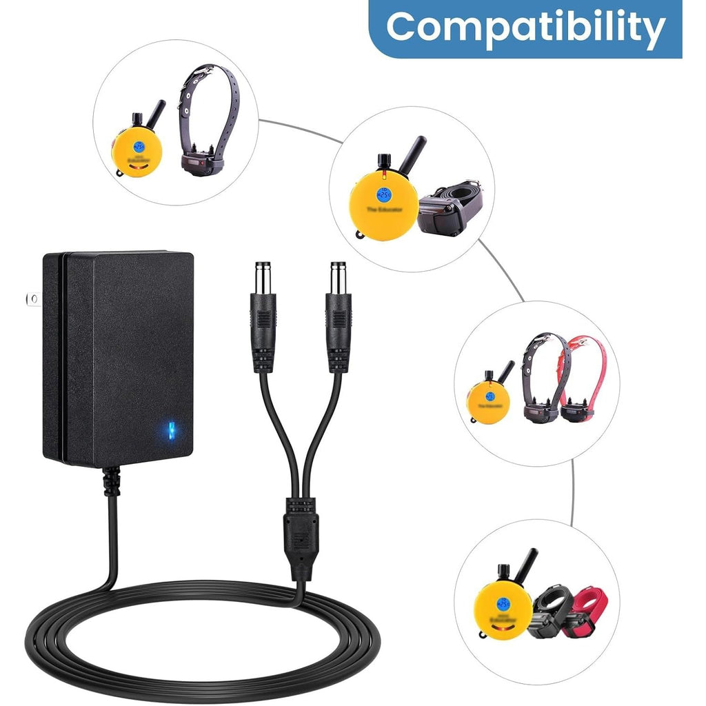Discover the E Collar Charger for Mini Educator, 100% authentic and available in India at Curat Cart. Reliable and efficient charging solution.