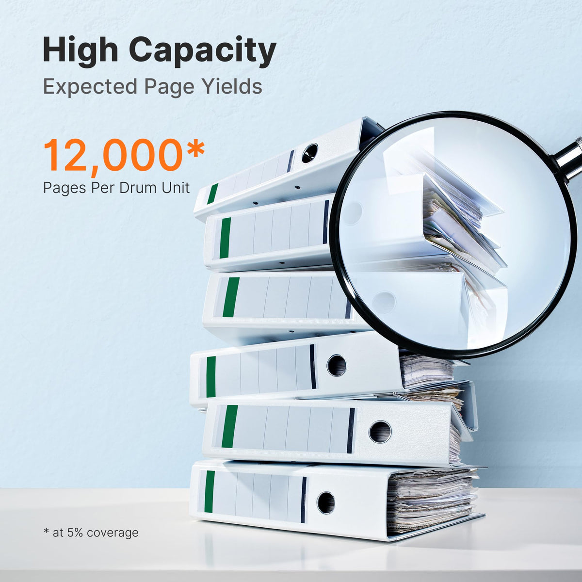Brother DR630 Drum Unit offers high capacity with 12,000 pages per drum unit. Available at Curat Cart, ensuring quality and performance.