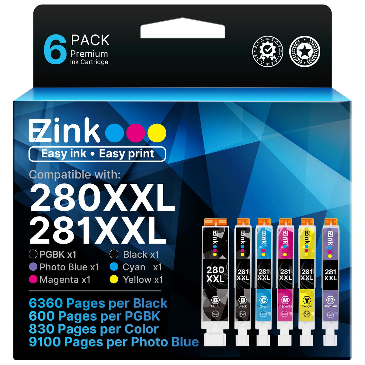 Discover premium imported E-Z Ink TS9120 Ink Cartridges at Curat Cart, featuring vibrant colors for high-quality printing. Perfect for your needs.