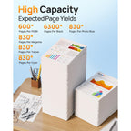 E-Z Ink TS9120 Ink Cartridges in official packaging, offering high capacity yields for vibrant printing. Available at Curat Cart.