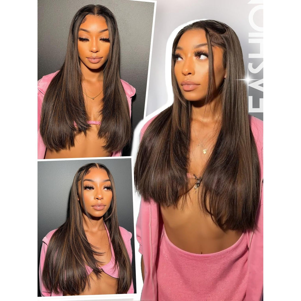 Shop this stylish Yaki Straight layered U Part wig available for online order. Perfect for a chic look today!