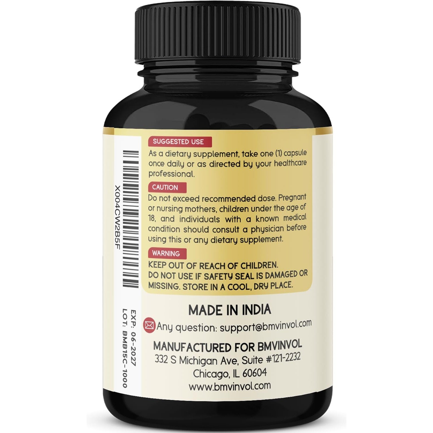 Berberine with Ceylon Cinnamon, Turmeric, Milk Thistle, Artichoke, Black Pepper - 150 Count - Pack of 1