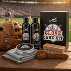 Eagle Baseball Glove Care Kit includes cleaner, oil, conditioner, and brush. 100% Authentic, available at Curat Cart in India.