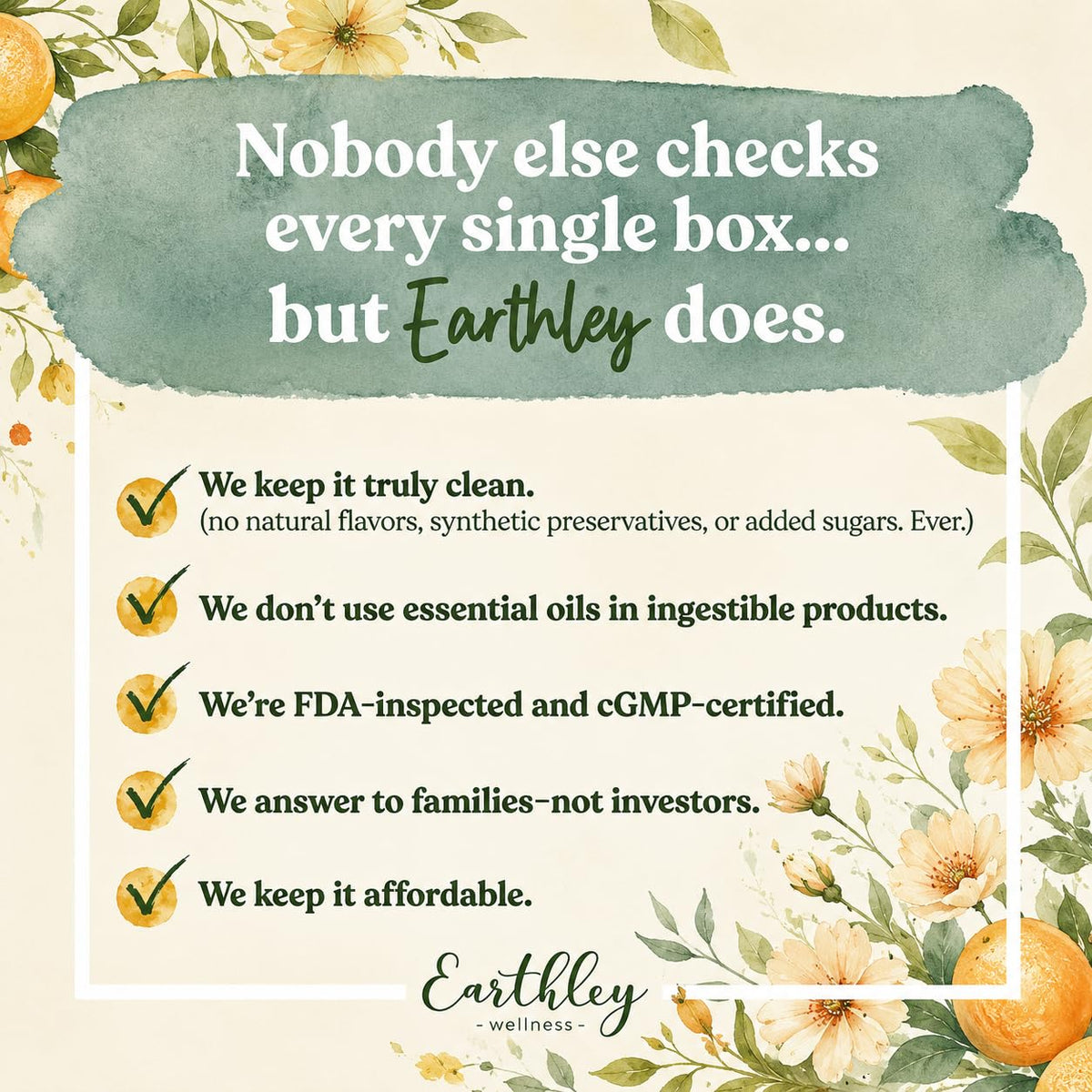 Earthley Magnesium Lotion with key benefits. Clean, FDA-inspected, affordable; trusted by CuratCart. Emphasizing purity.