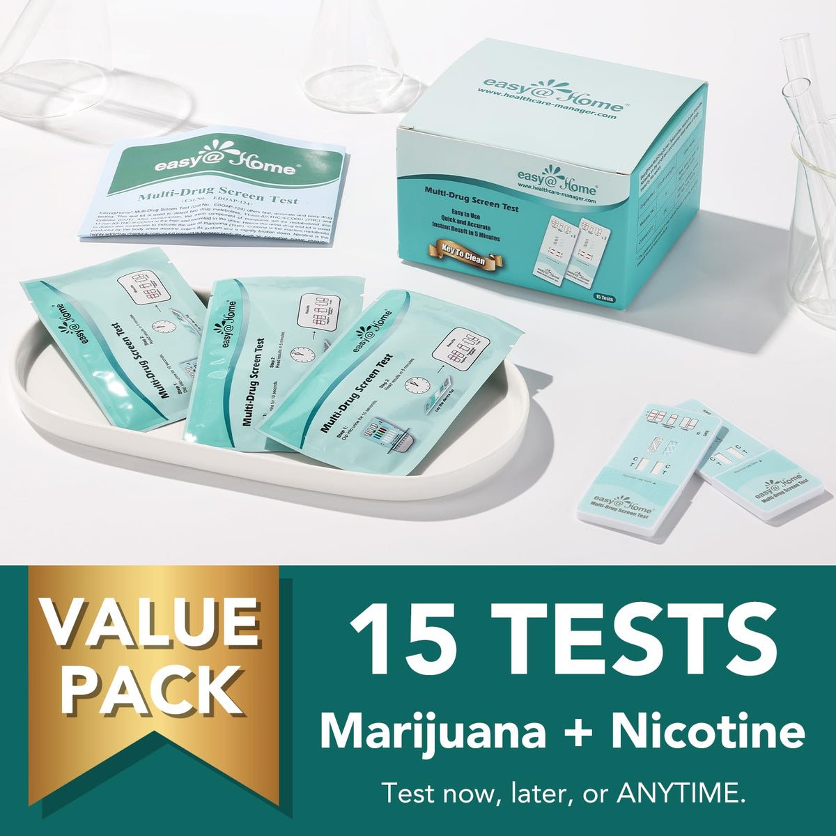Discover Easy@Home Multi-Drug Screen Test for accurate results. Perfect for personal use, available at Curat Cart.