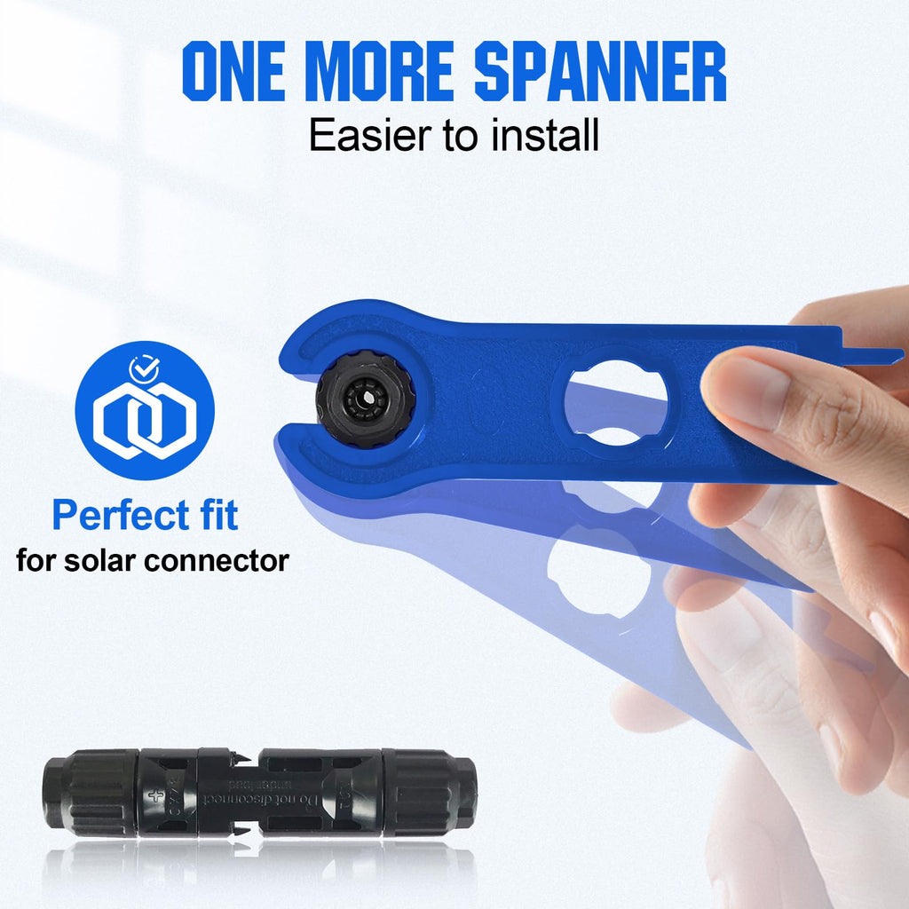 Discover the ECO-WORTHY Solar Crimper Tool Kit, specially curated by Curat Cart for effortless solar connector installations.