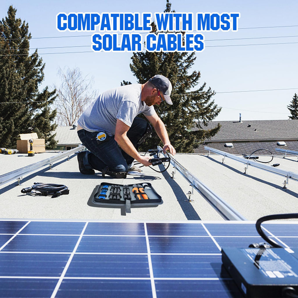 Discover the ECO-WORTHY Solar Crimper Tool Kit, a premium import perfect for solar cable installations. Available at Curat Cart.