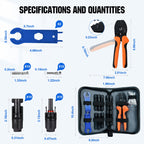 Upgrade your solar projects with the ECO-WORTHY Solar Crimper Tool Kit, featuring essential specifications for optimal performance. Available at Curat Cart.