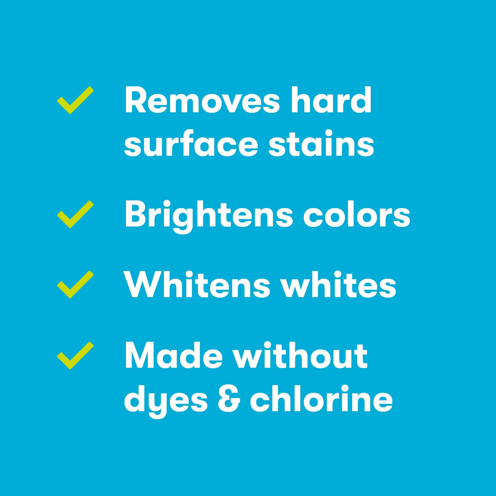 Discover ECOS OXO BRITE Stain Remover, specially curated by Curat Cart to remove stains, brighten colors, and whiten whites.