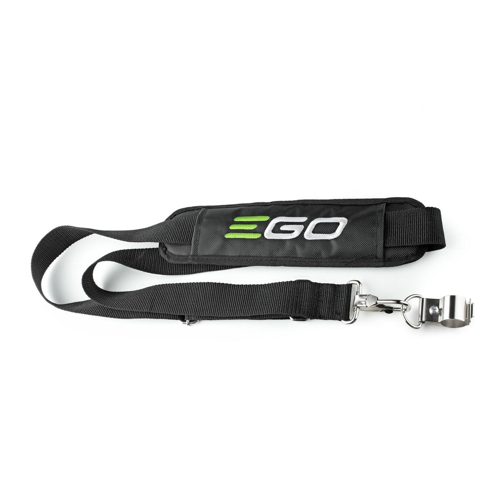 Discover the EGO POWER+ Shoulder Strap, a premium import designed for comfort and durability, available at Curat Cart.