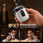 Experience a premium electric foil shaver for men, specially curated by Curat Cart. Enjoy wet and dry shaving convenience.