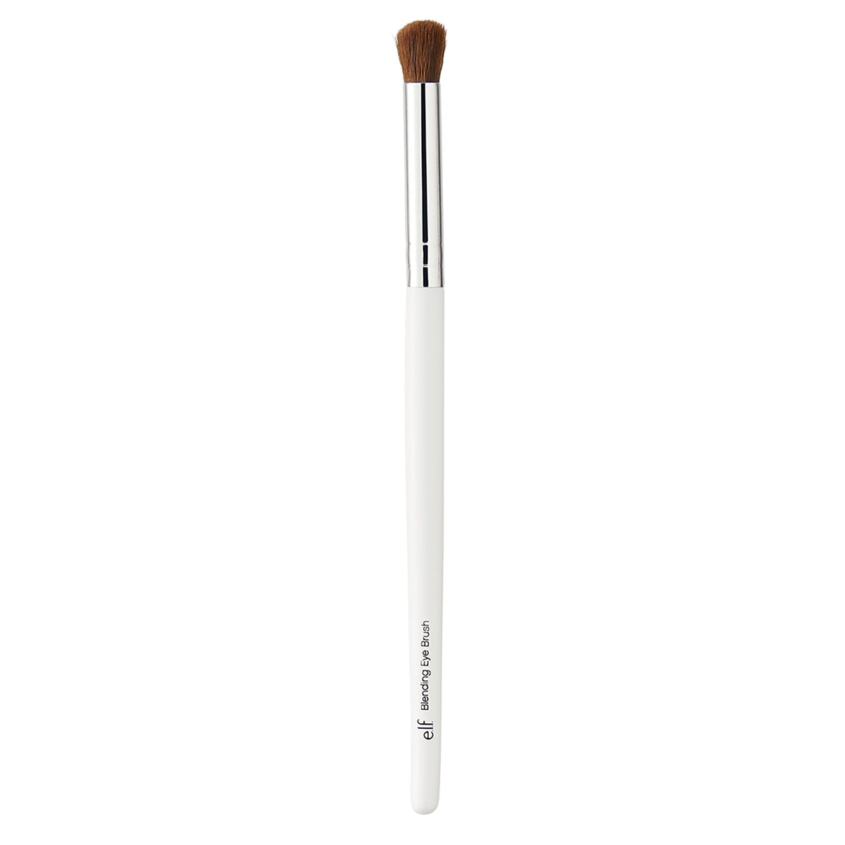 100% Genuine e.l.f. Blending Eye Brush for seamless eyeshadow application, featuring soft bristles and a sleek design.