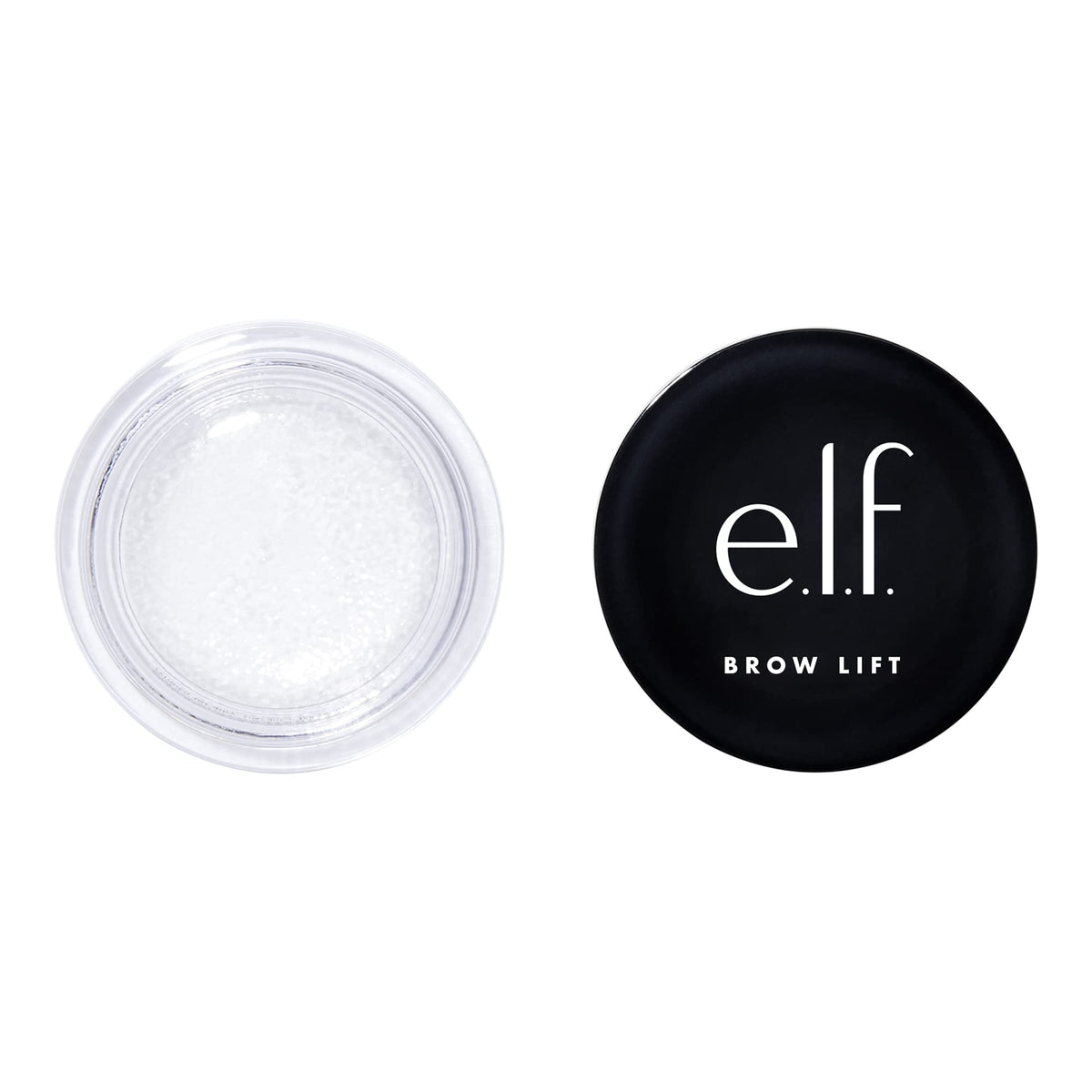 Official e.l.f. Brow Lift Wax in sleek black packaging, perfect for achieving defined and lifted brows.