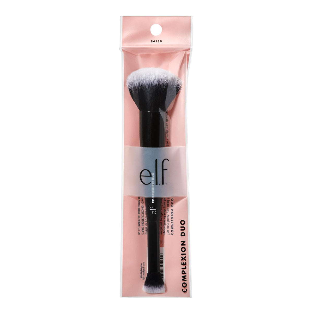 Upgrade your makeup routine with the e.l.f. Complexion Duo Brush, perfect for achieving flawless application. Available at Curat Cart.