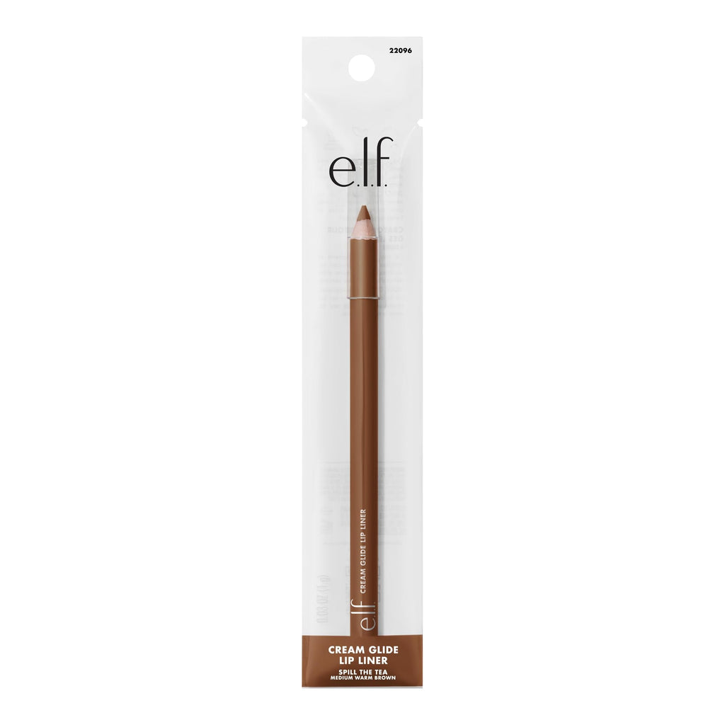 Premium e.l.f. Cream Glide Lip Liner in Highly-Pig with a smooth, creamy formula for precision and long-lasting wear.
