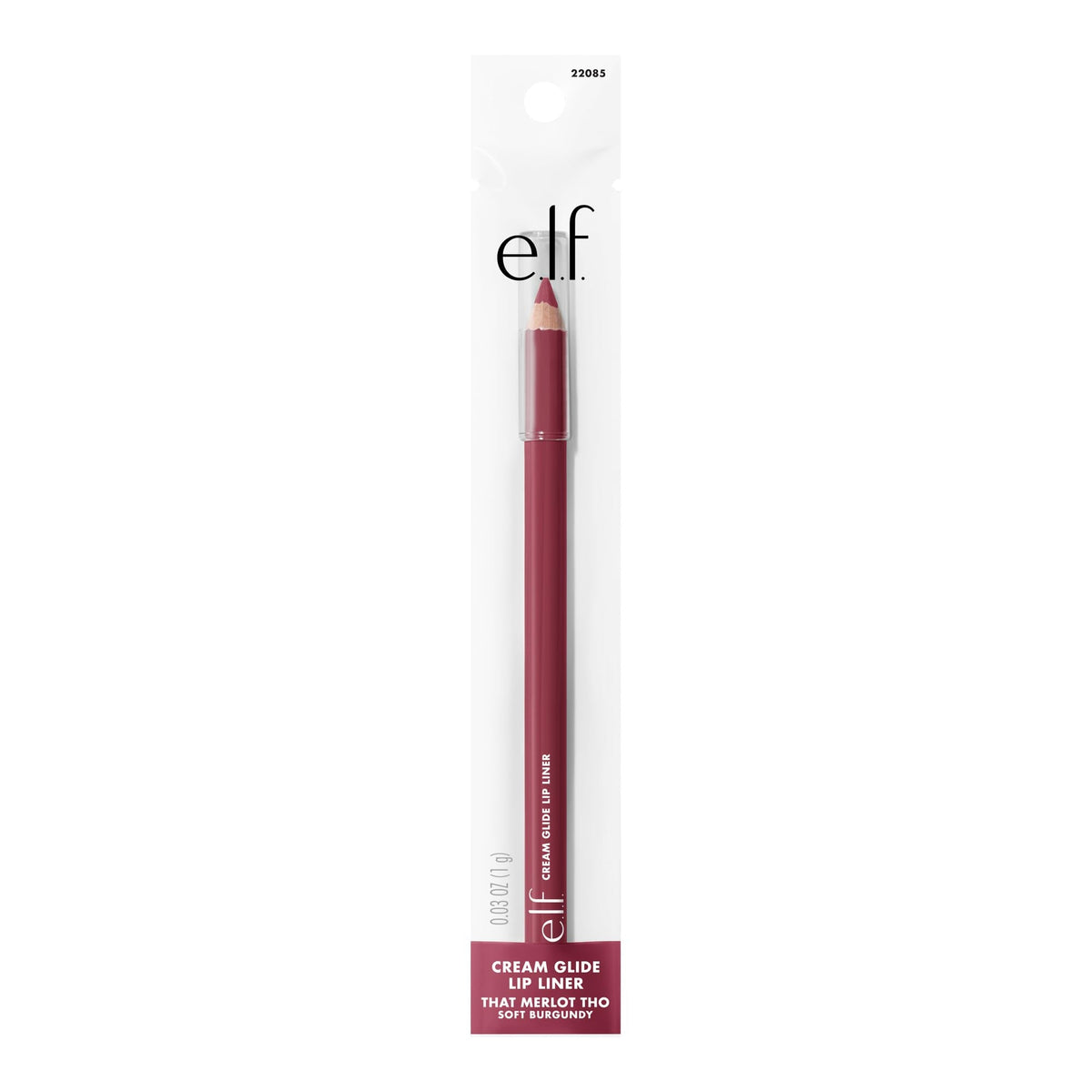 e.l.f. Cream Glide Lip Liner in Highly-Pig color, perfect for defining lips. Verified by CuratCart for quality assurance.