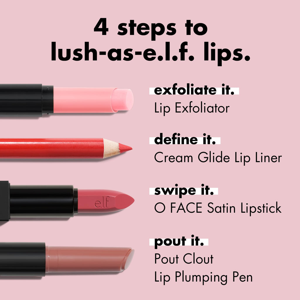 Discover the e.l.f. Cream Glide Lip Liner in Highly-Pig for vibrant, authentic lip color. Perfect for defining your lips.