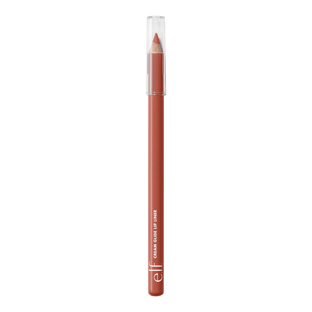 Authentic e.l.f. Cream Glide Lip Liner in Highly-Pig, featuring a sleek pencil design for precise application.