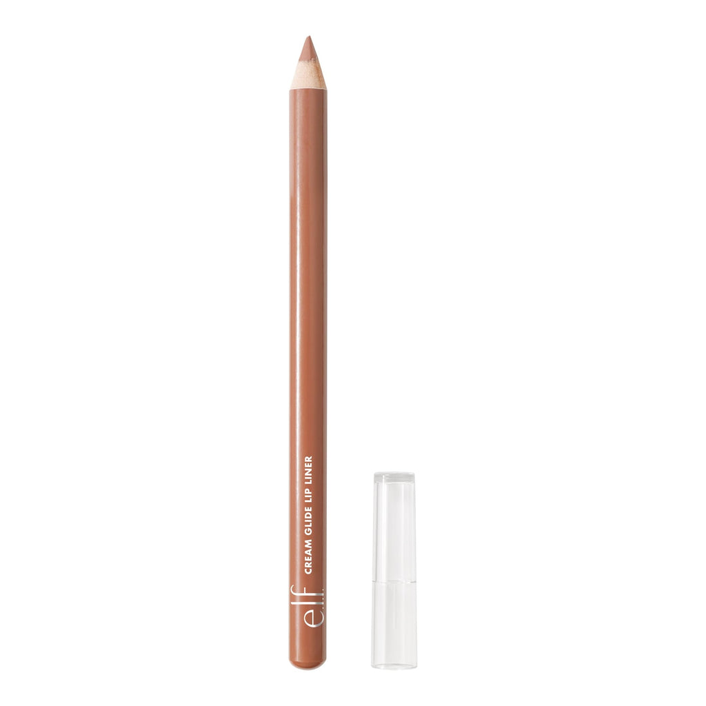 E.l.f. Cream Glide Lip Liner in Highly-Pig, a smooth, creamy pencil ideal for precise lip contouring. Verified by CuratCart.